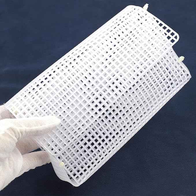 Plastic Bag Mesh Canvas Sheet - Sara Crochet