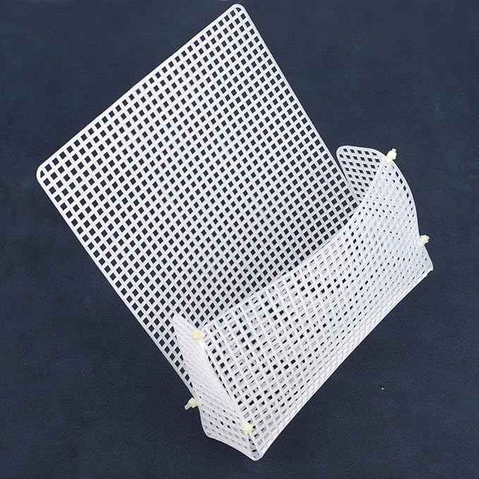 Plastic Bag Mesh Canvas Sheet - Sara Crochet