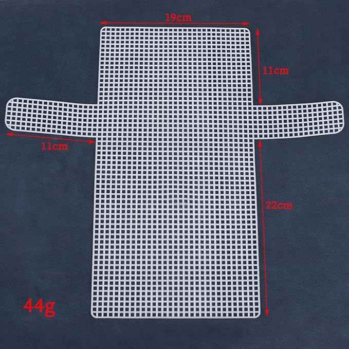 Plastic Bag Mesh Canvas Sheet - Sara Crochet