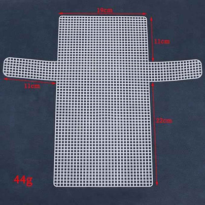 Plastic Bag Mesh Canvas Sheet - Sara Crochet
