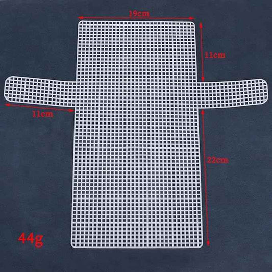 Plastic Bag Mesh Canvas Sheet - Sara Crochet