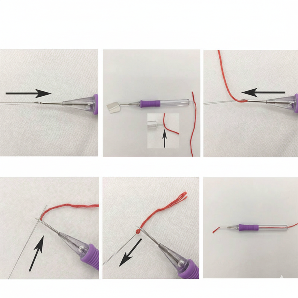 Punch Needle Embroidery Starter Kits- C1051 - Sara Crochet