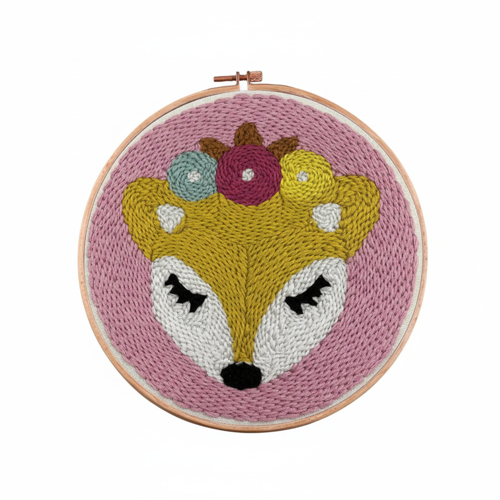 Punch Needle Embroidery Starter Kits- C1051 - Sara Crochet