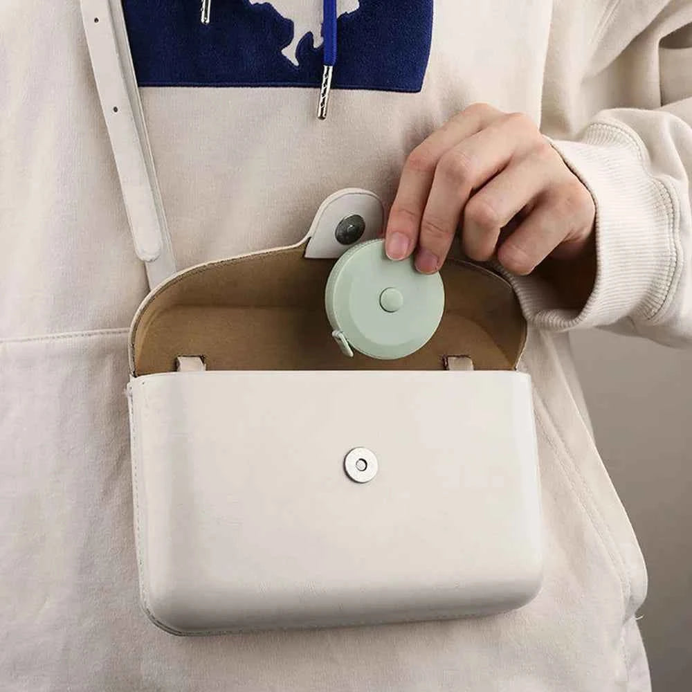 Tape Measure Double Scale- Pink - Sara Crochet