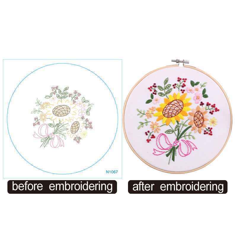 Romantic Story Embroidery Set- N1079 - Sara Crochet