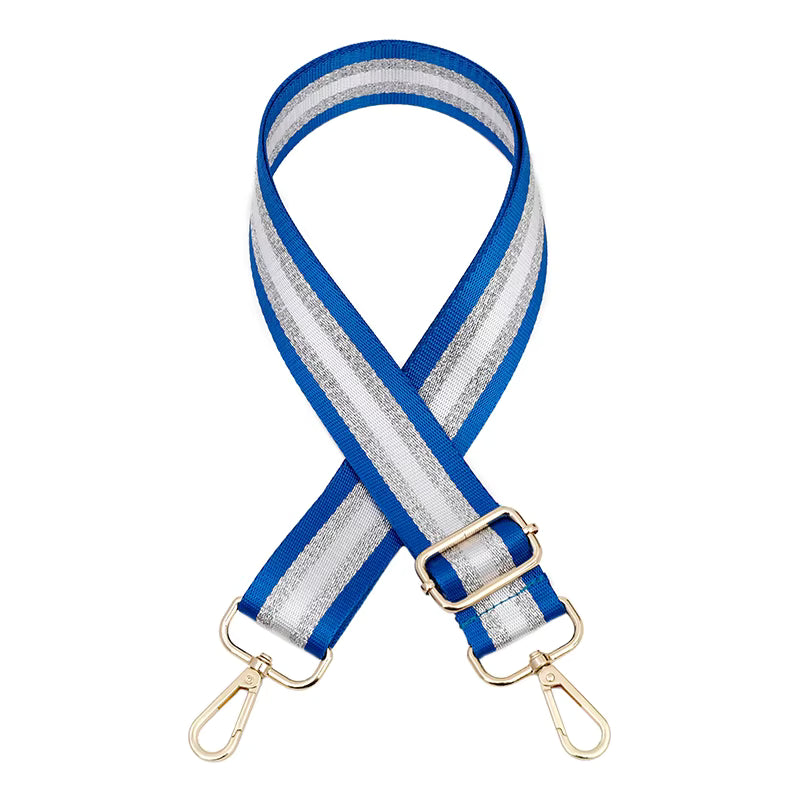 Adjustable Bag Strap Belts- Royal Blue - Sara Crochet