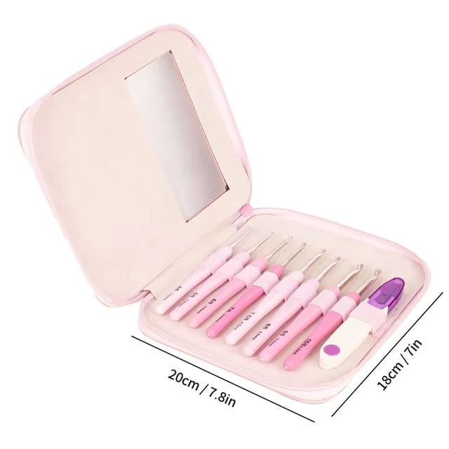 9PCS/Set Crochet Hook Set - Sara Crochet