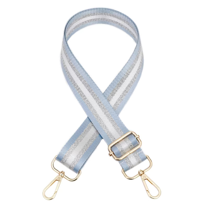 Adjustable Bag Strap Belts-Light Blue - Sara Crochet
