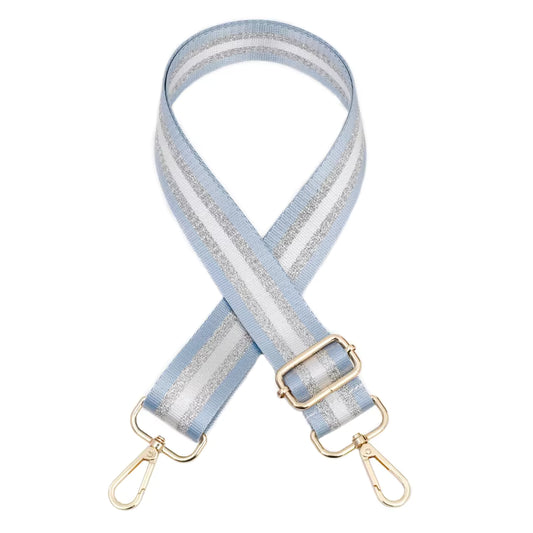 Adjustable Bag Strap Belts-Light Blue - Sara Crochet