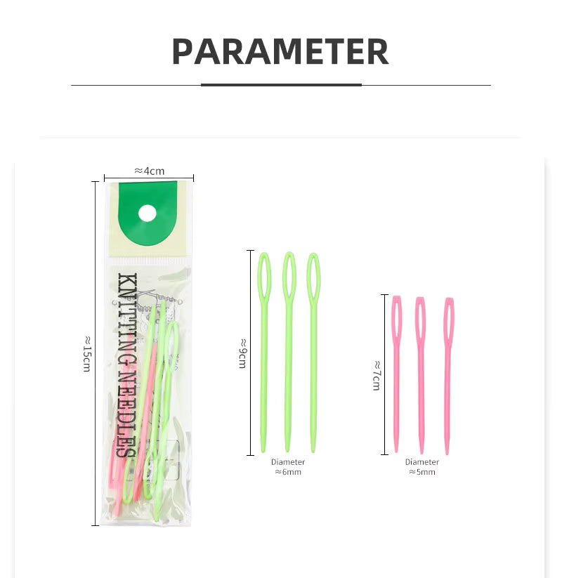 Plastic Wool Needle - Sara Crochet