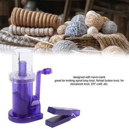 Portable Hand Knitting Machine - Sara Crochet