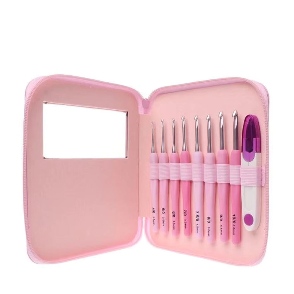9PCS/Set Crochet Hook Set - Sara Crochet