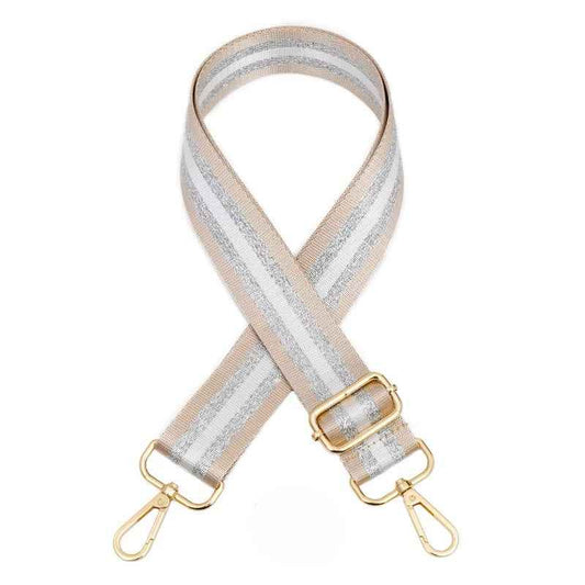 Adjustable Bag Strap Belts- Beige - Sara Crochet