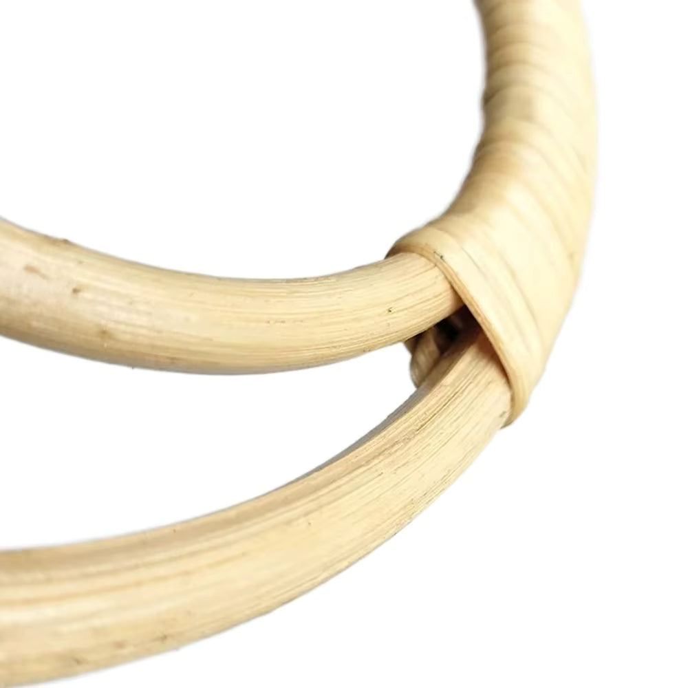 1 Pair Straw Bag Handles - Sara Crochet