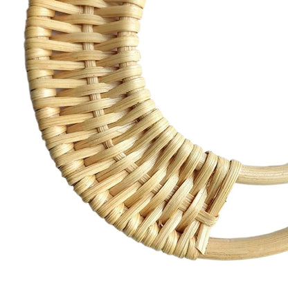 1 Pair Straw Bag Handles - Sara Crochet