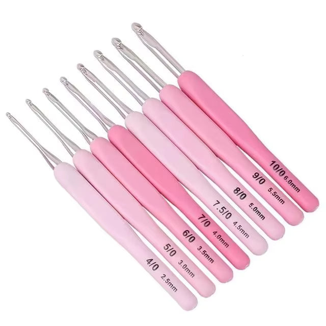9PCS/Set Crochet Hook Set - Sara Crochet