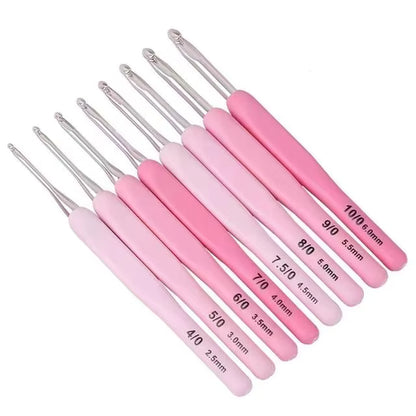 9PCS/Set Crochet Hook Set - Sara Crochet