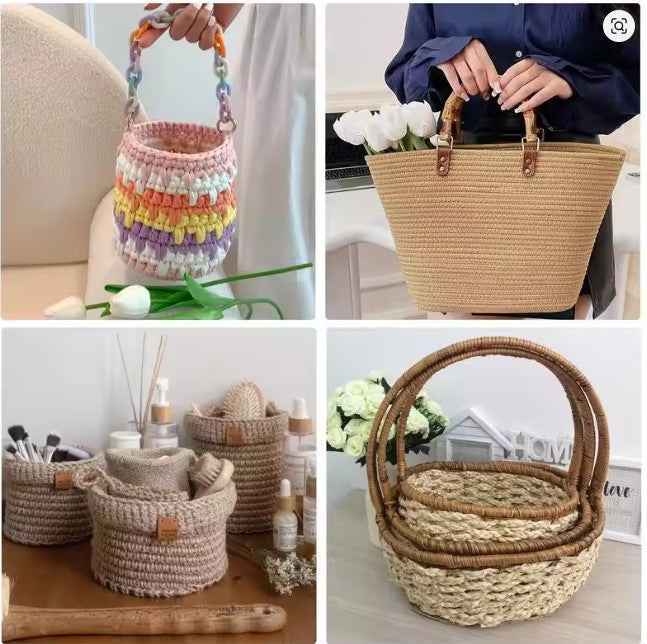 Wooden Oval Bag Base - Sara Crochet