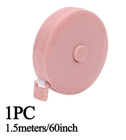 Tape Measure Double Scale- Pink - Sara Crochet