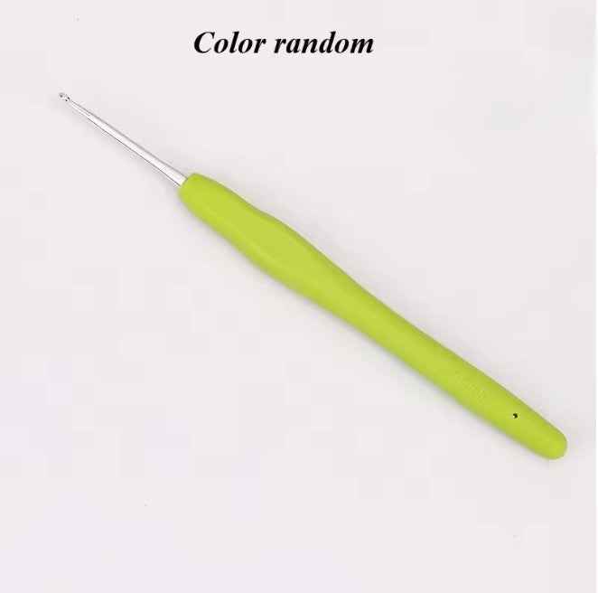 Aluminum Crochet Hook Plastic Handle - Sara Crochet