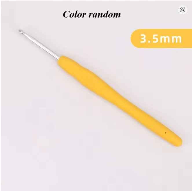 Aluminum Crochet Hook Plastic Handle - Sara Crochet