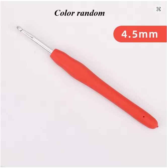 Aluminum Crochet Hook Plastic Handle - Sara Crochet