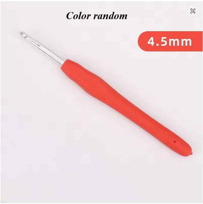 Aluminum Crochet Hook Plastic Handle - Sara Crochet