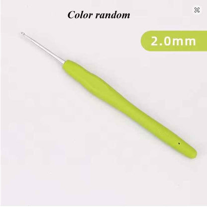 Aluminum Crochet Hook Plastic Handle - Sara Crochet