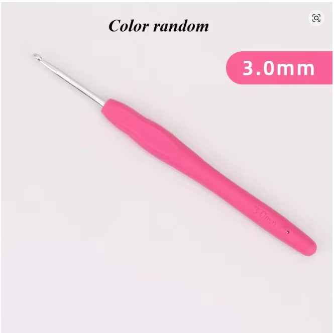 Aluminum Crochet Hook Plastic Handle - Sara Crochet