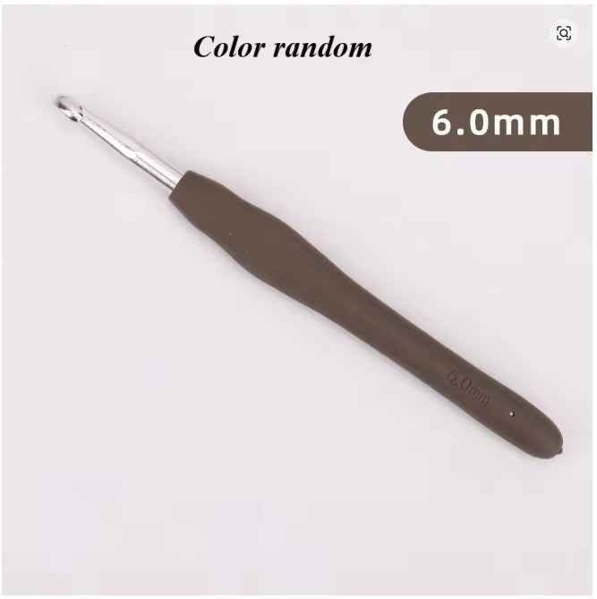 Aluminum Crochet Hook Plastic Handle - Sara Crochet
