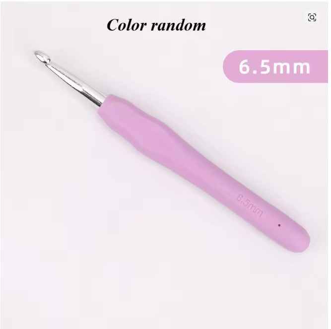 Aluminum Crochet Hook Plastic Handle - Sara Crochet