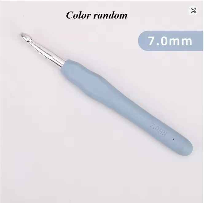 Aluminum Crochet Hook Plastic Handle - Sara Crochet