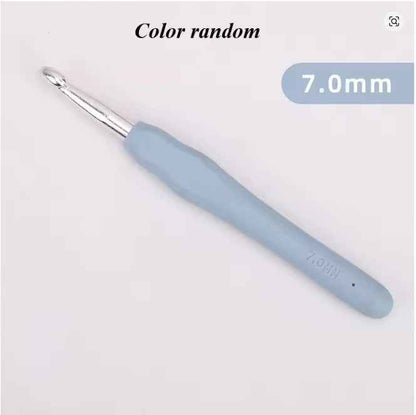 Aluminum Crochet Hook Plastic Handle - Sara Crochet