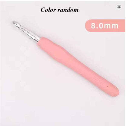 Aluminum Crochet Hook Plastic Handle - Sara Crochet