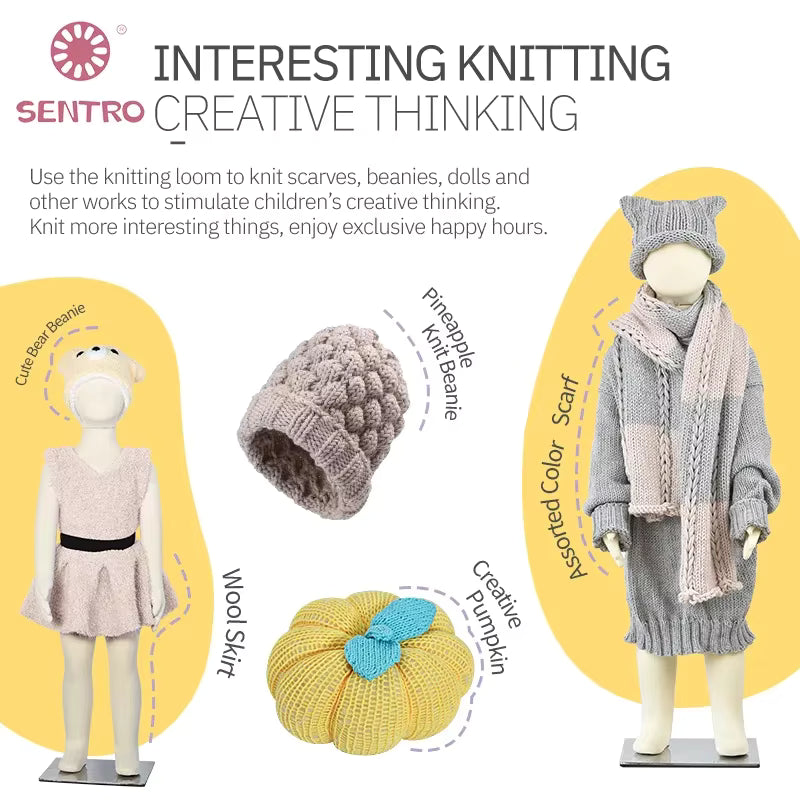 40 Needles Knitting Machine - Sara Crochet