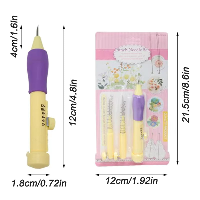 Embroidery Punch Needle Kit - Sara Crochet