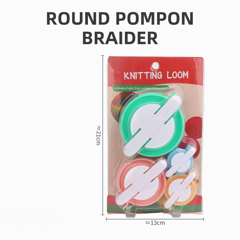 Pom Pom Maker Craft Kit - Sara Crochet
