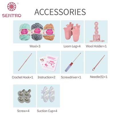 40 Needles Knitting Machine - Sara Crochet