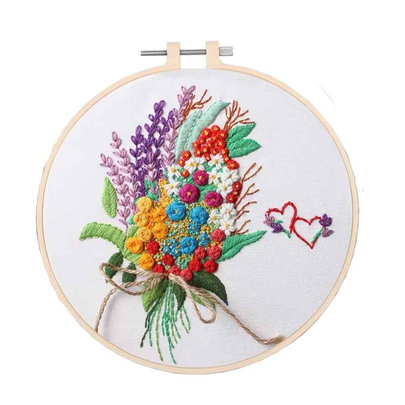 Romantic Story Embroidery Set- N1041 - Sara Crochet