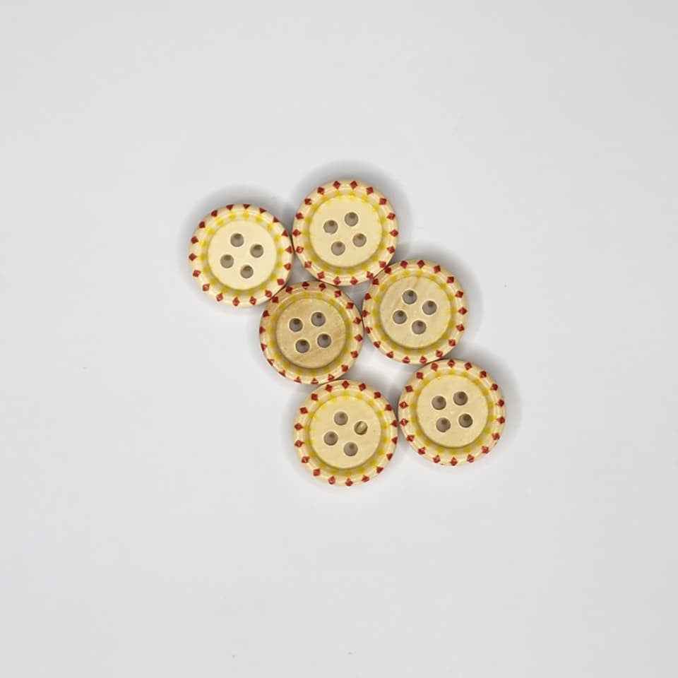 Wooden Buttons for Kids Sweater-01 - Sara Crochet