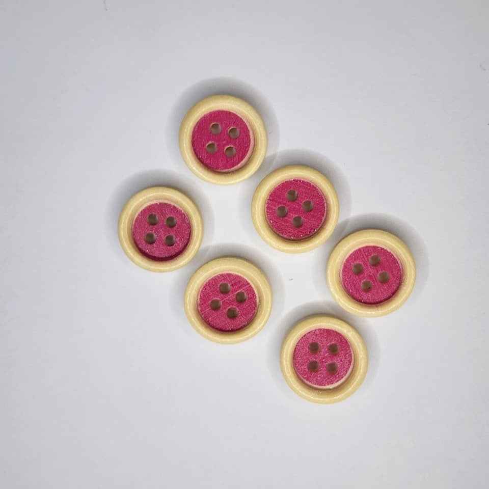 Wooden Buttons for Kids Sweater-07 - Sara Crochet