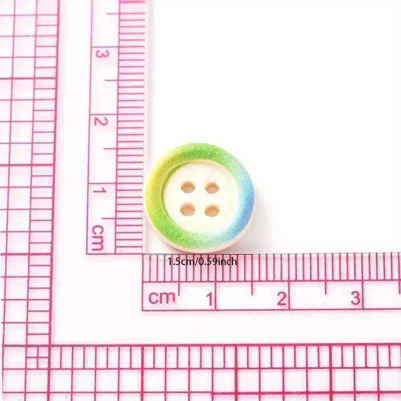 Wooden Buttons for Kids Sweater-11 - Sara Crochet