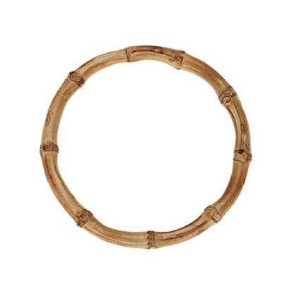 1 Pair Bamboo Ring Handle - Sara Crochet